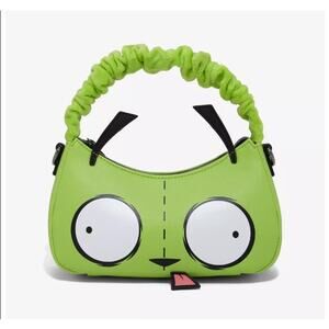 Loungefly Invader Zim GIR Fuzzy Handle Crossbody Bag | NWT